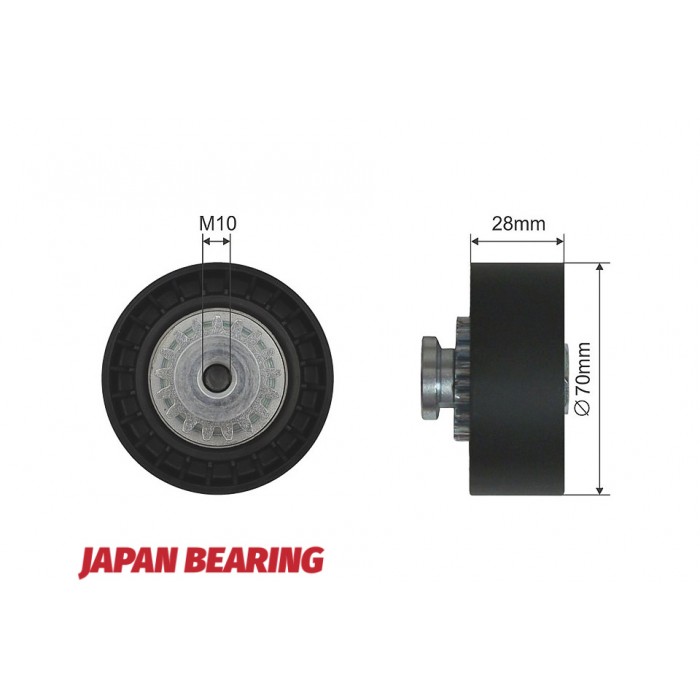 Poulie Galet Courroie Enrouleur Pour Renault R19 I II Clio I Espace 7700851321