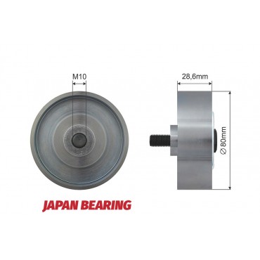 Poulie Galet Courroie Enrouleur Pour Toyota Dyna Hiace Commuter V 8844025060