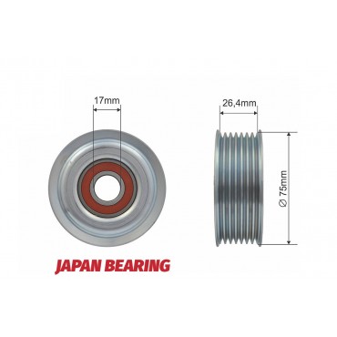 Poulie Galet Courroie Enrouleur Pour Lexus Is II Toyota Auris Avensis 1660426011