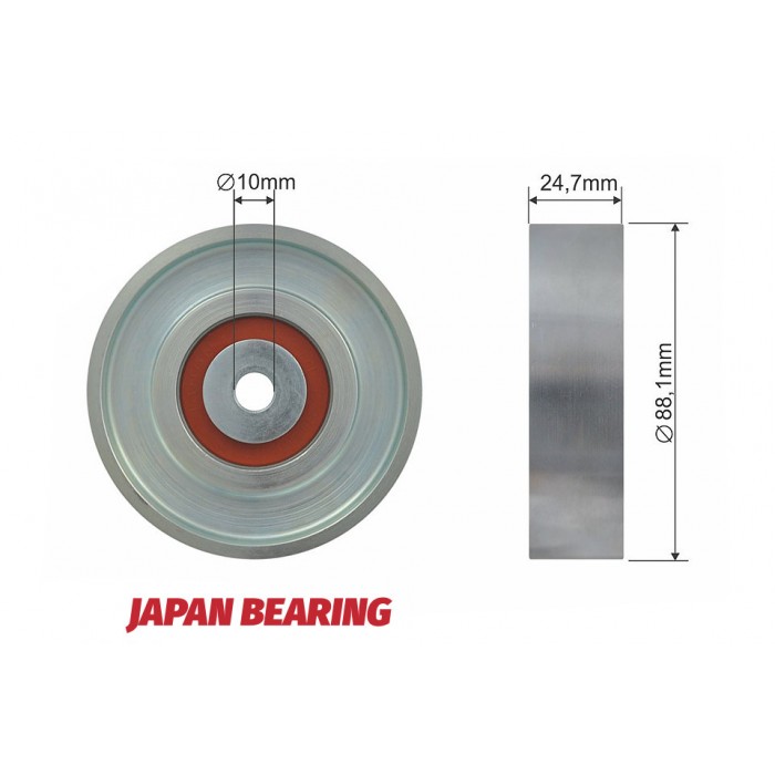 Poulie Galet Courroie Enrouleur Pour Toyota Yaris 1.0 1.3 VVT-i 884410D010