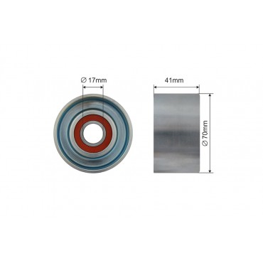 Poulie Galet Courroie Enrouleur Pour Toyota Land Cruiser 200 1662051011