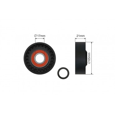 Poulie Galet Courroie Enrouleur Pour Ford Focus Volvo C30 C70 S40 V50 8692810