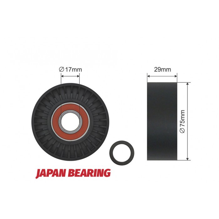 Poulie Galet Courroie Enrouleur Pour Vw Crafter 30-35 30-50 76145276 76145276