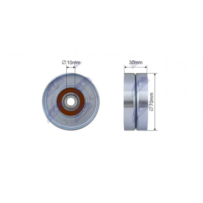 Poulie Galet Courroie Enrouleur Pour Lexus Es Gs Is Is Rx Lotus 16604-31010