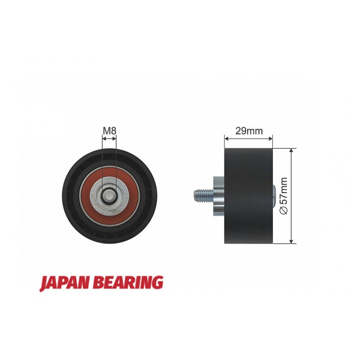 Poulie Galet Courroie Enrouleur Pour Alfa Romeo 145 146 147 155 156 166 60607965