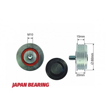 Poulie Galet Courroie Enrouleur Pour Audi A4 A6 Skoda Superb Vw Passat 58260511