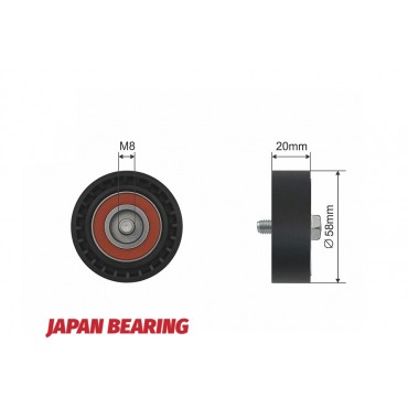 Poulie Galet Courroie Enrouleur Pour Audi A1 Seat Alhambra Ibiza IV 03C145299D