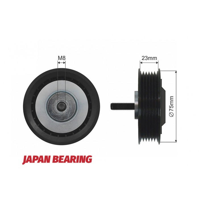 Poulie Galet Courroie Enrouleur Pour Vw Lt 28-35 II Lt 28-46 II 074145278D