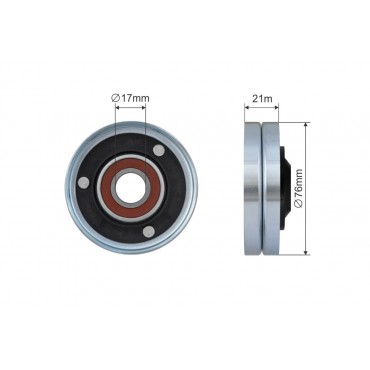 Poulie Galet Courroie Enrouleur Pour Audi A5 S5 quattro 2011-2017 079903341A