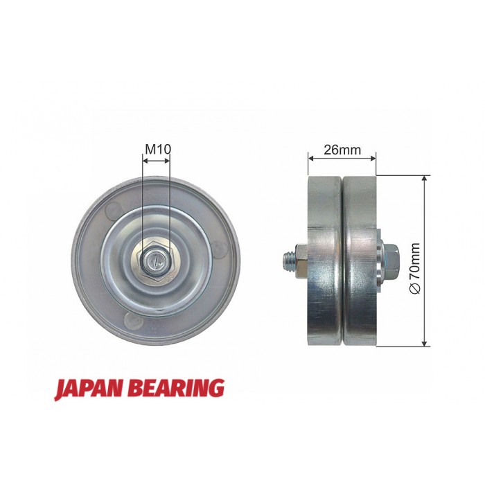 Poulie Galet Courroie Enrouleur Pour Bmw Série 3 E46 5 E39 64552248562