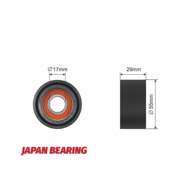 Poulie Galet Courroie Enrouleur Pour Bmw Série 5 E60 E61 F07 X3 E83 11287800334