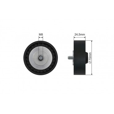 Poulie Galet Courroie Enrouleur Pour Bmw X5 E70 4.8 i xDrive 11287546163