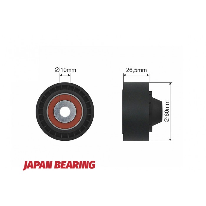 Poulie Galet Courroie Enrouleur Pour Citroën Berlingo C1 C3 C4 Nemo 9819833180