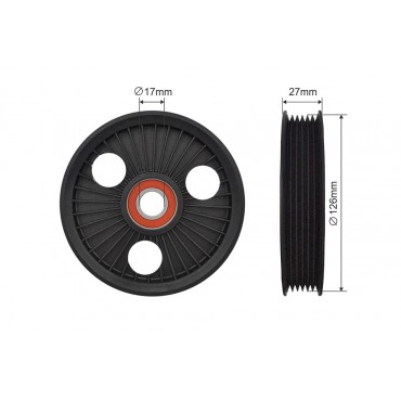 Poulie Galet Courroie Enrouleur Pour Citroën C4 I Peugeot 307 407 5751A1