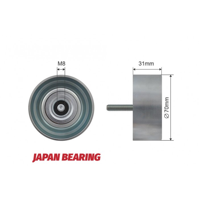 Poulie Galet Courroie Enrouleur Pour Chevrolet Captiva Opel Antara A 1854297