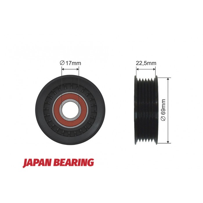 Poulie Galet Courroie Enrouleur Pour Chevrolet Captiva Cruze Orlando 4802241