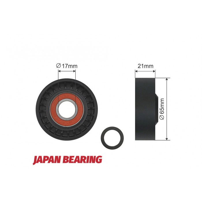 Poulie Galet Courroie Enrouleur Pour Ford Focus II Volvo C30 C70 II S40 1374427