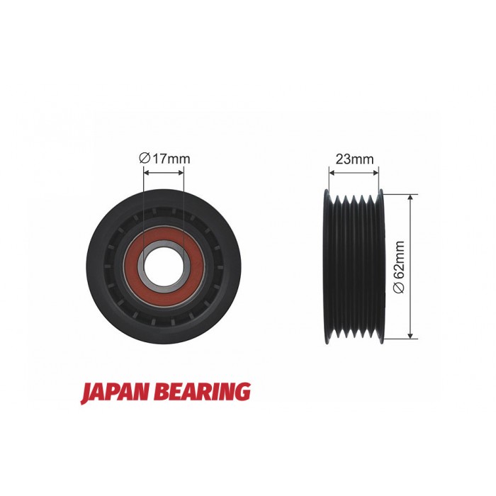 Poulie Galet Courroie Enrouleur Pour Ford C-Max II Fiesta Focus Galaxy 1685618