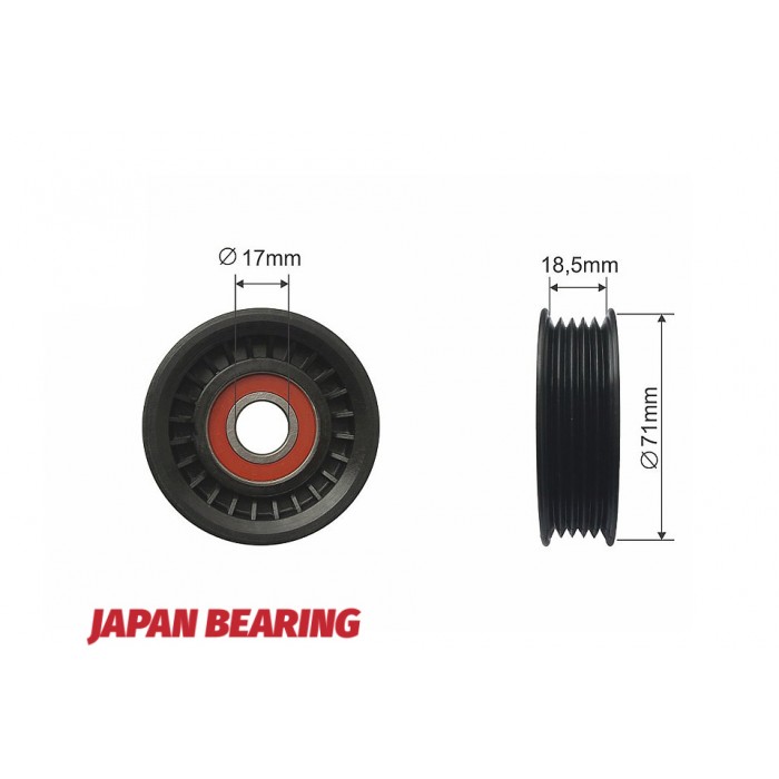 Poulie Galet Courroie Enrouleur Pour Ford Mondeo I II 93BB19A216CE 93BB19A216BF