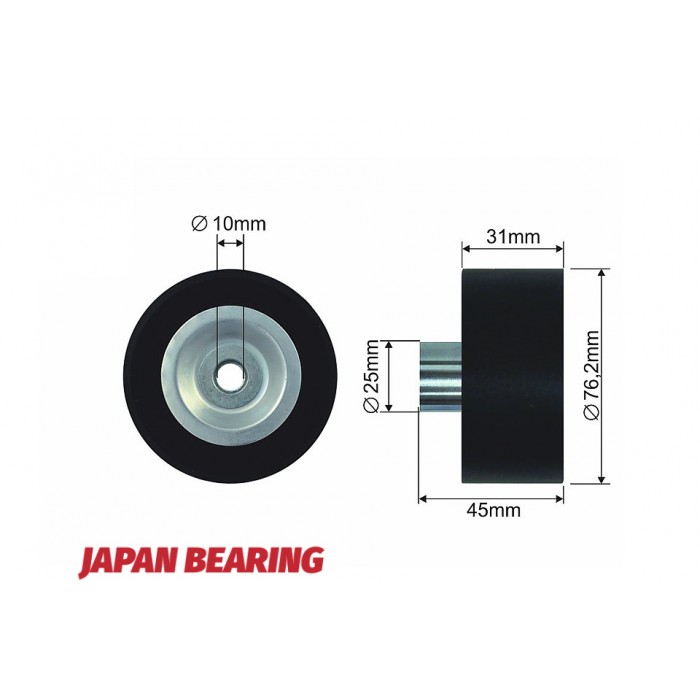 Poulie Galet Courroie Enrouleur Pour Ford Transit 2.4 TDCi 1372770 6C1Q6C344AB