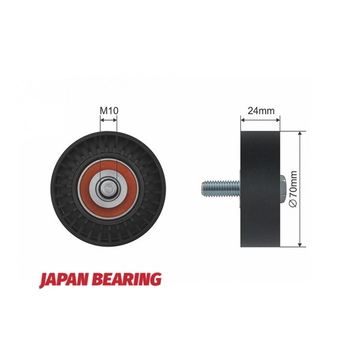 Poulie Galet Courroie Enrouleur Pour Ford Focus I Mondeo II Tourneo YS4E19A216BB