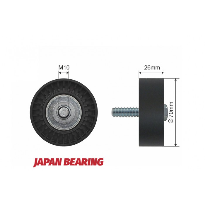 Poulie Galet Courroie Enrouleur Pour Alfa Romeo 159 Brera Giulietta 51776566