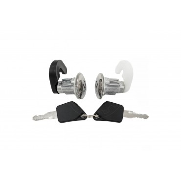 2 Serrure de Porte Avant Gauche+Droite Pour Peugeot 306 1993-2002 9170E7