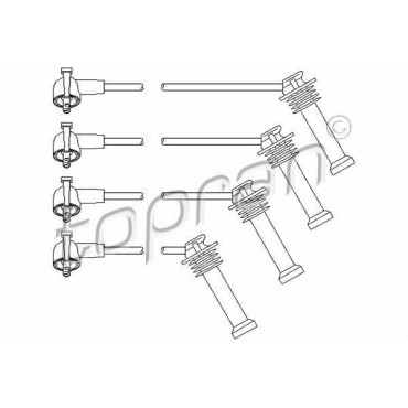 Jeux câble d'allumage Ford...