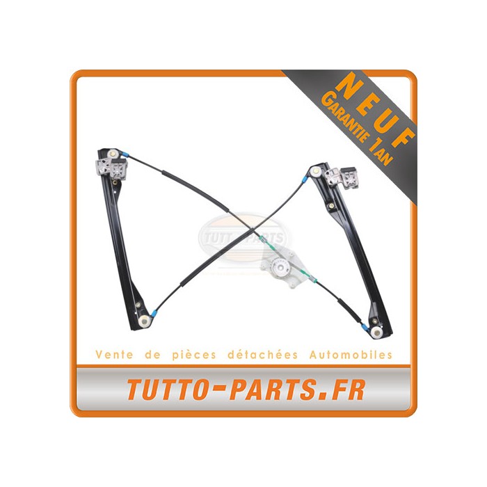 Mécanisme Lève Vitre Avant Droit Golf 4 - 1J3837462H 1JM898462A