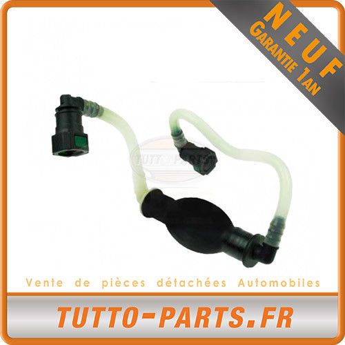 Poire D'amorçage Avec Tuyau Pour Moteur Durer 1.4 HDI - Références 1574S8, 1501910, 2S6Q9D350AF