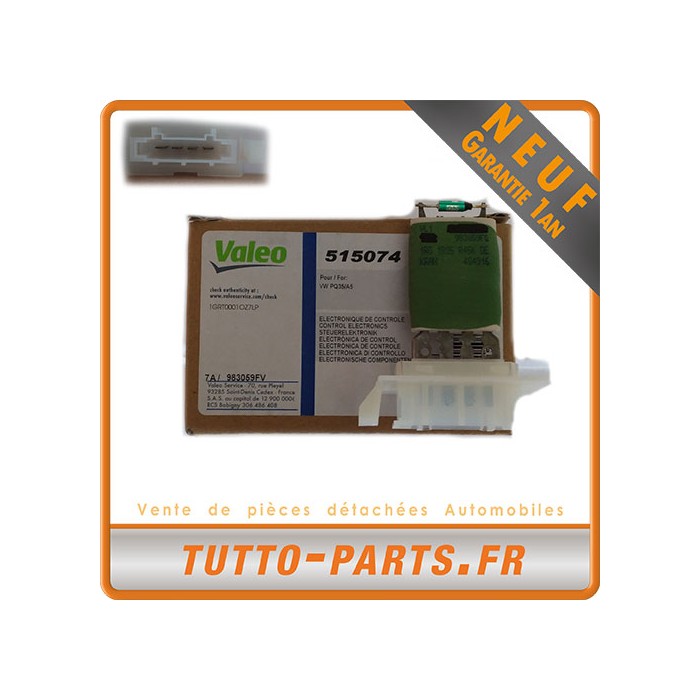 Resistance Chauffage Ventilation Audi A3 S3 Seat Skoda Volkswagen