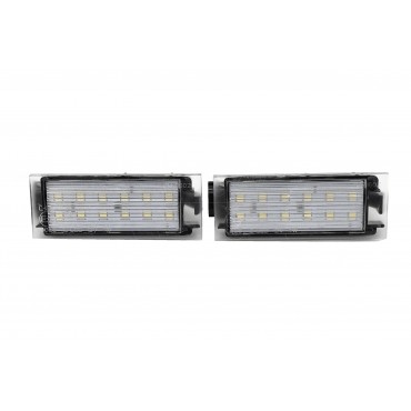 LED Feu de Plaque d'Immatriculation Pour Dacia Logan II Sandero II 265108474R