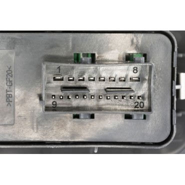 Commande Bouton Leve Vitre Pour Peugeot 2008 I 208 I 98242539ZD