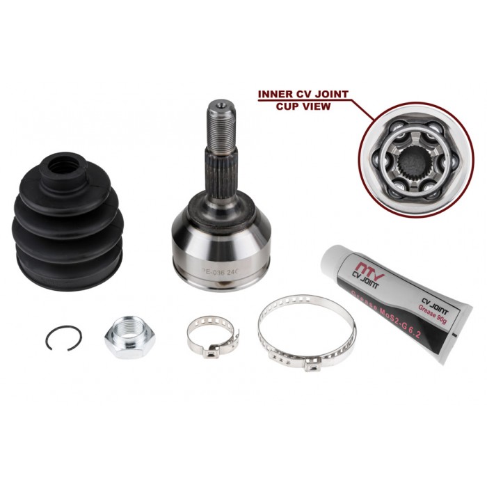 Jeu de Joints Arbre Transmission Pour Citroën C3 II Peugeot 2008 I 327538