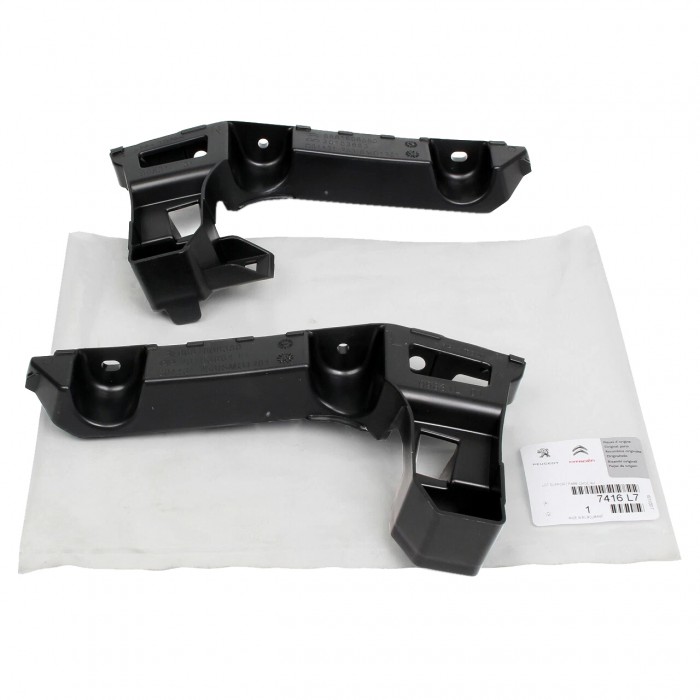 2 Support Pare Choc Avant Gauche+Droit Pour Citroën C3 Picasso 7416L7