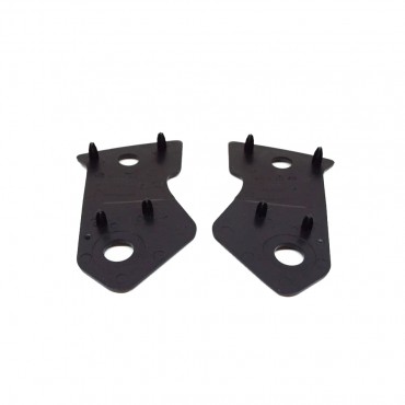 2 Support Pare Choc Avant Gauche+Droit Pour Peugeot 508 1612223380