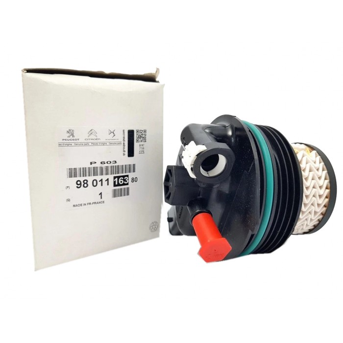 Boitier Filtre à Carburant Pour Citroën Berlingo C3 II III C4 II C5 9801116380