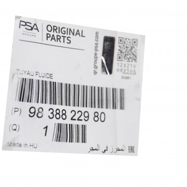 Durite de Climatisation Pour Citroën Jumpy Fiat Scudo Opel Vivaro C 9806548780