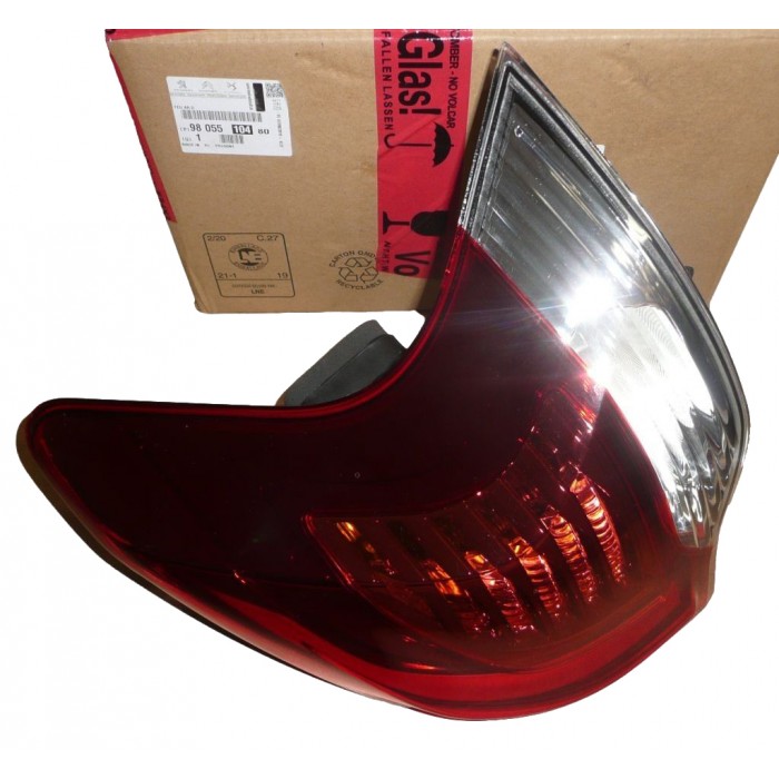 Feu Arrière Droit Pour Peugeot 3008 I II 2009-2020 9805510480