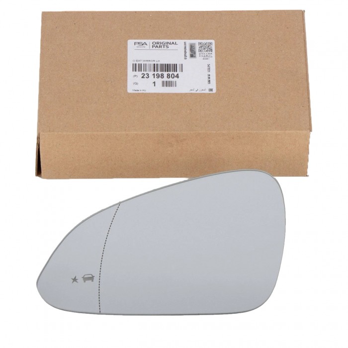 Glace de Rétroviseur Gauche Pour Opel Insignia A 2008-2017 23198804