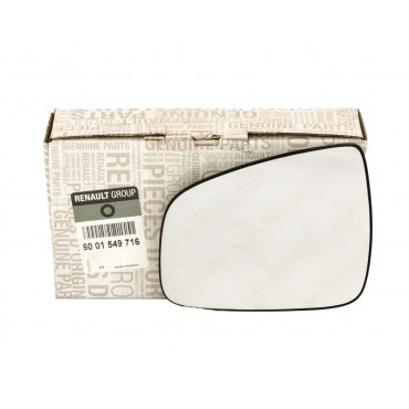 Glace de Rétroviseur Gauche Pour Dacia Logan Sandero Renault Logan 6001549716