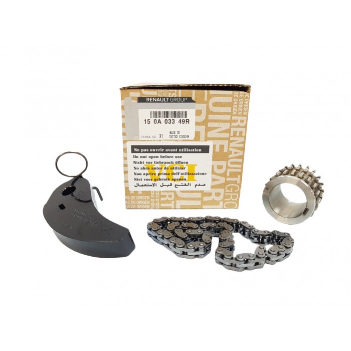 Jeu de Chaine Pompe à Huile Pour Dacia Duster Logan II Sandero II A2810500500