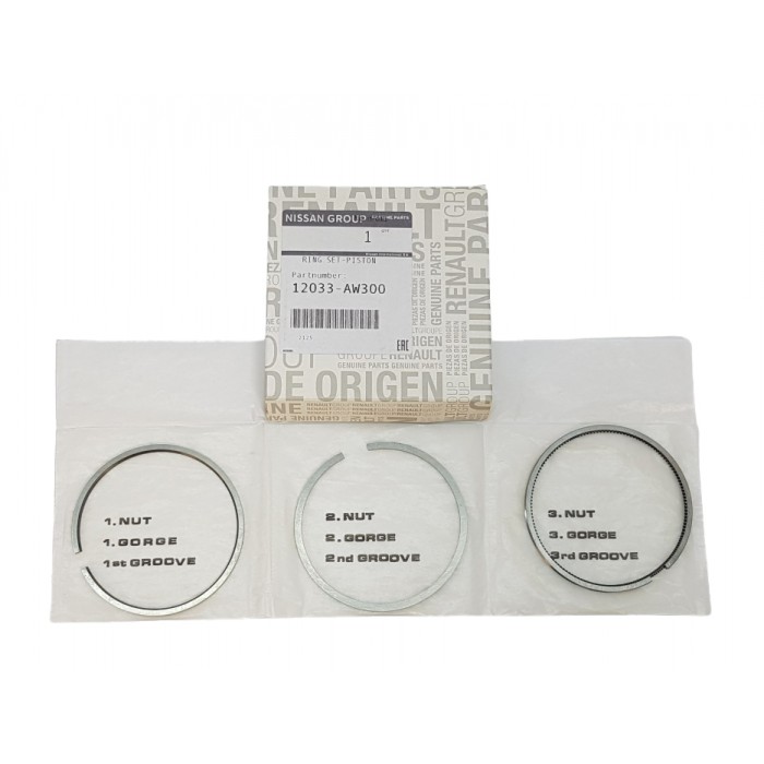 Jeu Segments de Piston Pour Nissan Interstar Primastar Primera 12033AW300