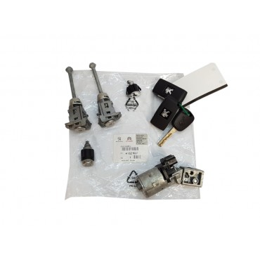 Kit Serrure de Porte + Antivol Pour Peugeot Partner 2013-2024 4162NW