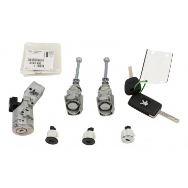 Kit Serrure de Porte + Antivol Pour Citroën C2 C3 I C4 I C6 4165EA 4162PT