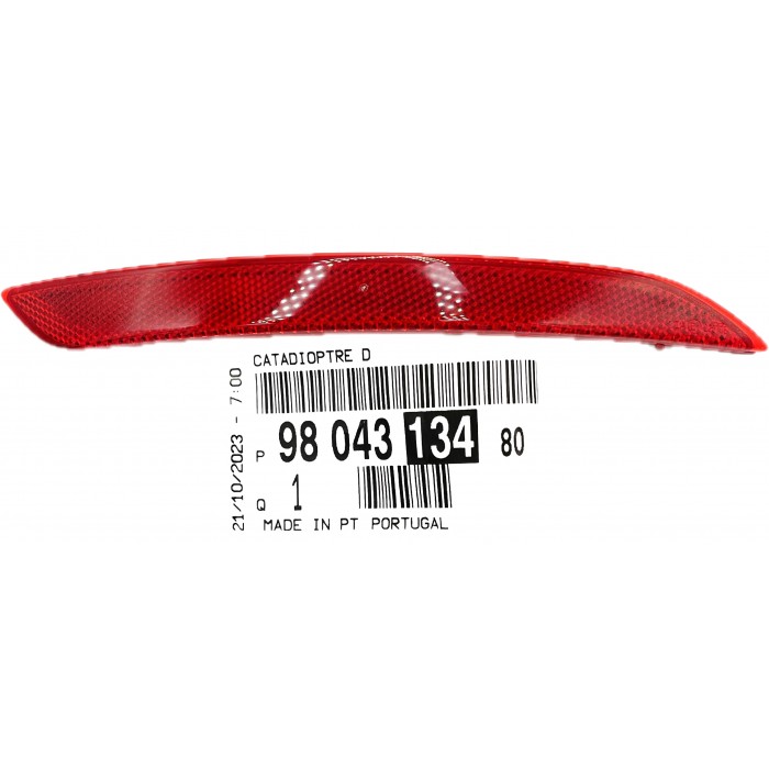 Réflecteur Arrière Droit Pour Peugeot 308 II 9804313480