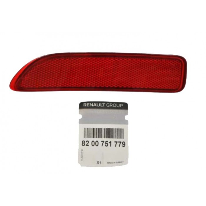 Réflecteur Arrière Gauche Pour Dacia Dokker Logan Renault Logan I 8200751779