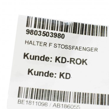 Support Pare Choc Avant Droit Pour Citroen C3 2009-2016 9803503980