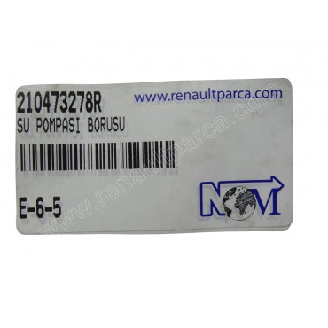 Tuyau du Radiateur Pour Dacia Dokker Duster Lodgy Nissan Qashqai II 210473278R