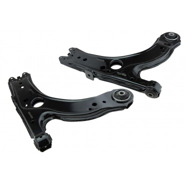 x2 Bras de Suspension Avant Gauche+Droit Pour Audi A3 Seat Toledo II 1J0407151A